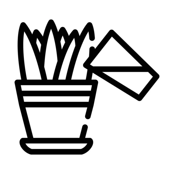 Juicer equipo línea icono vector signo de ilustración — Vector de stock