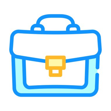 iş durumu renk ikonu vektör illüstrasyon rengi