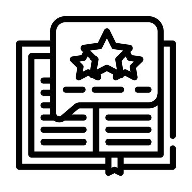 Geribildirim kitabı gözden geçirme çizelgesi çizimi