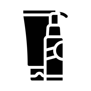 epsom banyosu tuz kabartma vektör çizimi