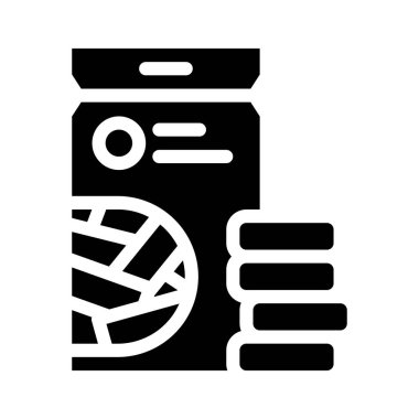 Yüz güneş kremi, yüz ve vücut için yağ spf-30 sembol vektör çizimi