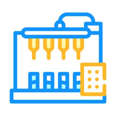 Üretim aşısı renk ikonu çizimi için ekipman