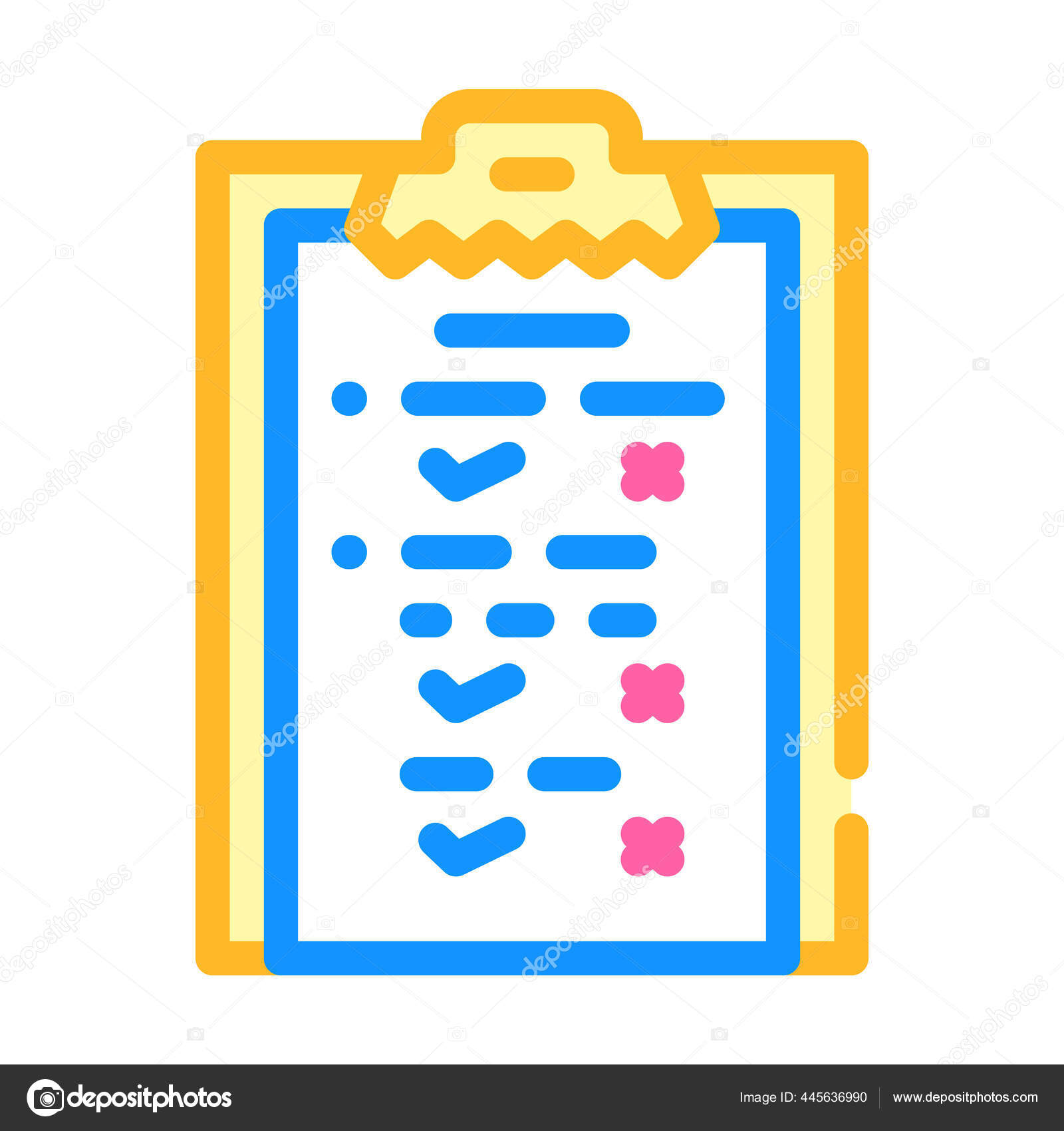 Lista De Verificaci n O Cuestionario Centro De Llamadas Color Icono lista-de-verificaci-n-o-cuestionario-centro-de-llamadas-color-icono
