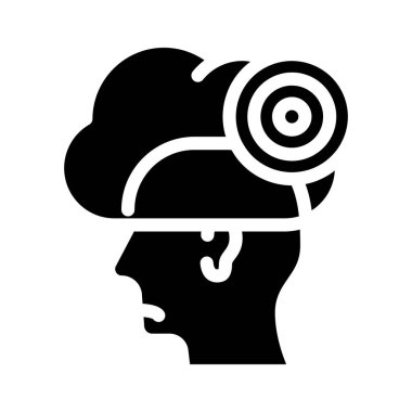 sis ve düzensizlik insan sembolü vektör illüstrasyonu