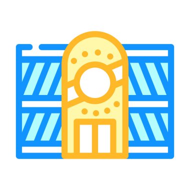 gece kulübü binası renk vektör illüstrasyonuName