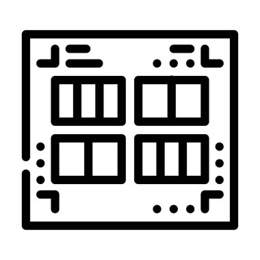 prefabrik yazdırma katalogları satır simgesi çizimi