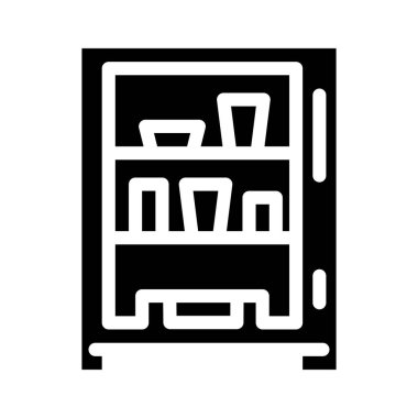 otomat simgesi vektör illüstrasyon işareti