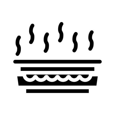 gaz kokusu sembolü vektör illüstrasyon işareti