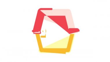 köpek kafesi renk simgesi canlandırması