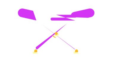 Çamaşır kurutma makinesi renk simgesi canlandırması