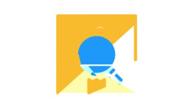 Kutu rengi simgesi canlandırmasında barkod