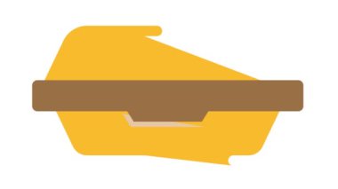 fast food taşıyıcı renk canlandırması