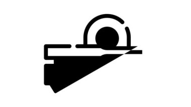 Metal yuvarlanan sembol canlandırması