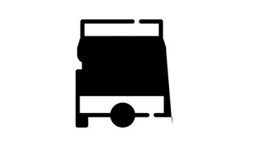 Fast food arabası simge animasyonu