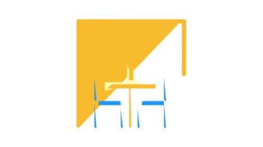 hapishane ziyaret odası renk simgesi canlandırması