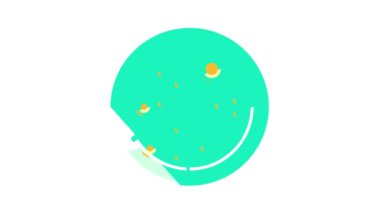 Virüs laboratuvarı araştırma renk canlandırması