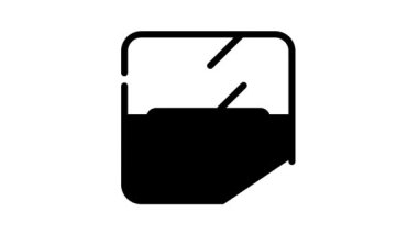 göz farı siyah simge canlandırmasını ayarladı