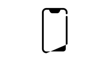 aşk yazışmaları kurye siyah simge animasyonu