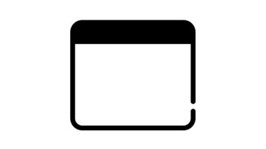 muhasebe geliri takvimi siyah simge canlandırması