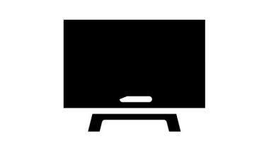 spor haberleri televizyon simgesi canlandırması