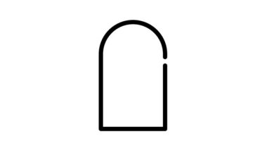 anemometre ekipman siyah simge canlandırması