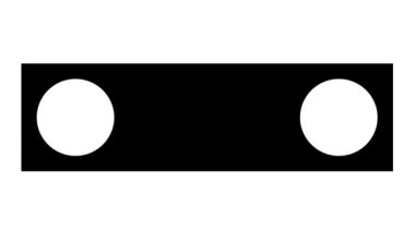dijital açıölçer ekipman glyph simge animasyonu