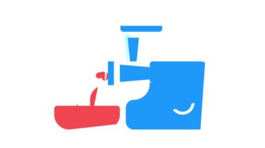 et öğütücü renk canlandırması