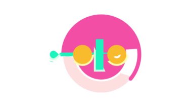 vegetable barbeque color icon animation