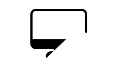 bilgisayar dosyaları depolama siyah simge canlandırması