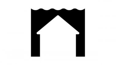 deniz seviyesindeki yükselme simgesi canlandırması