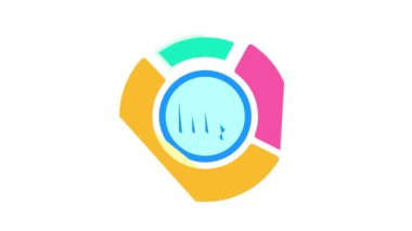 pasta grafiği renk canlandırması