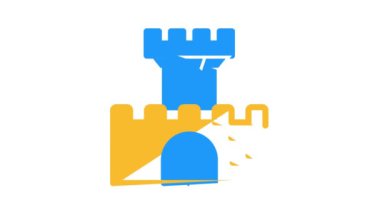 Ortaçağ şato renk canlandırması