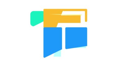 eczane binası renk ikonu canlandırması