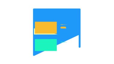 İnternet indirimli kupon renk canlandırması