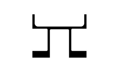 kafe binası glyph simge canlandırması