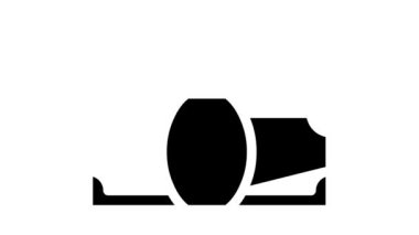 para banknotu satın al glyph simge canlandırması