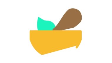 Pounder renk simgesi canlandırmalı kase