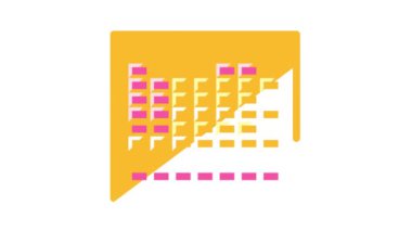 Kimyasal elementler tablosu renk simgesi canlandırması