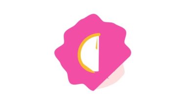 Doğal bilim dersi renk ikonu animasyonu