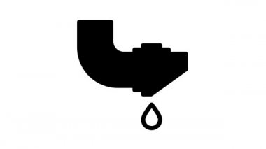 Siyah boru simgesi canlandırması sızdırılıyor