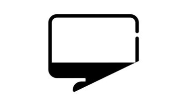 zirve voltajı siyah simge canlandırmasını yükseltir