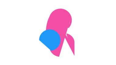 böbrek kanseri renk ikonu canlandırması