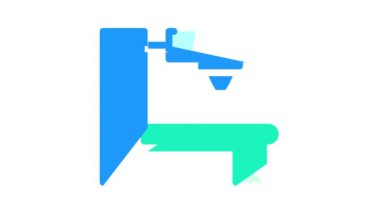 Radyasyon terapi makinesi renk canlandırması