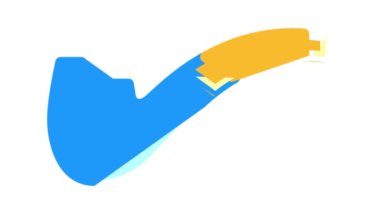 tüten pipo rengi simgesi canlandırması