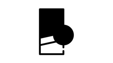 Sigara akciğer kanseri siyah simge animasyonuna neden olur