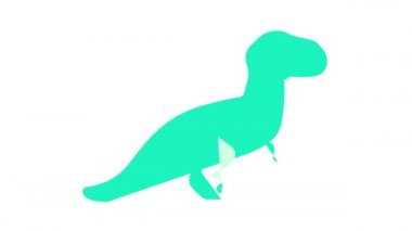velociraptor dinozor renk canlandırması