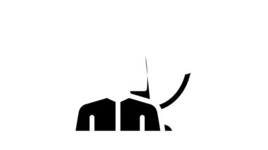 Visagiste kadın iş simgesi animasyonu