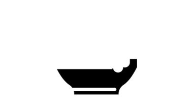 Baharatlı soslu nachos simge animasyonu