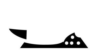 Kaşık oyma simgesi animasyonlu acı biber yığını