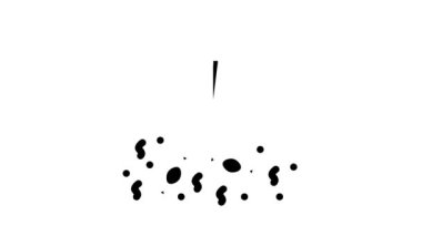 şekerli pinata oyuncağı glyph simge animasyonu